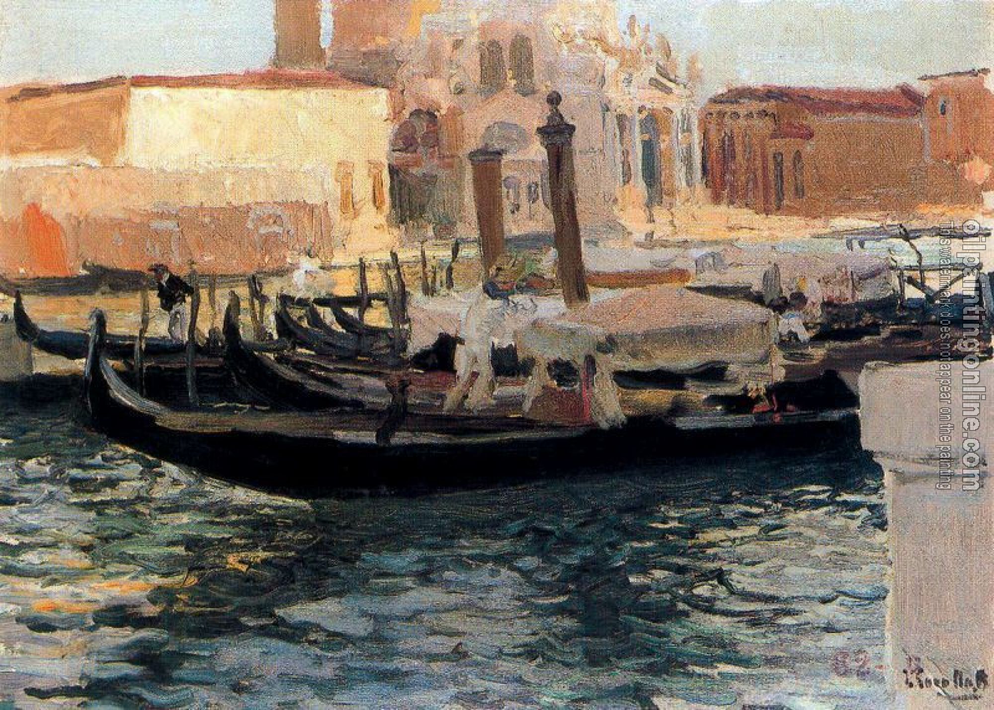 Joaquin Sorolla y Bastida - La Salute, Venice